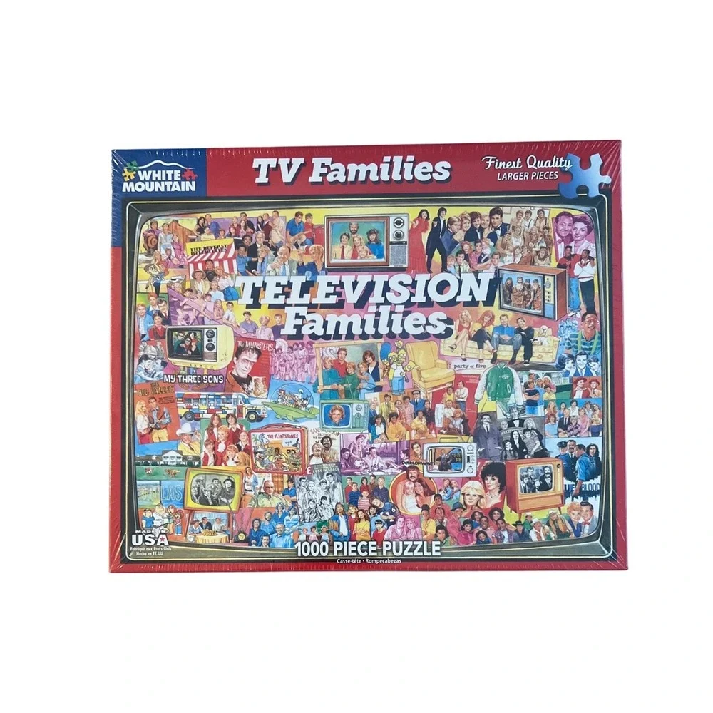 White Mountain‎ TV Families 1000 Piece Jigsaw Puzzle Television Shows